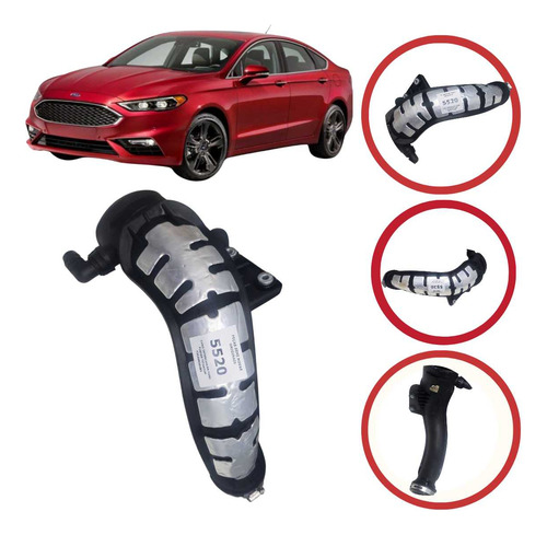 Tubo Filtro De Ar Do Motor Ford Fusion 2.0 2016 A 2018