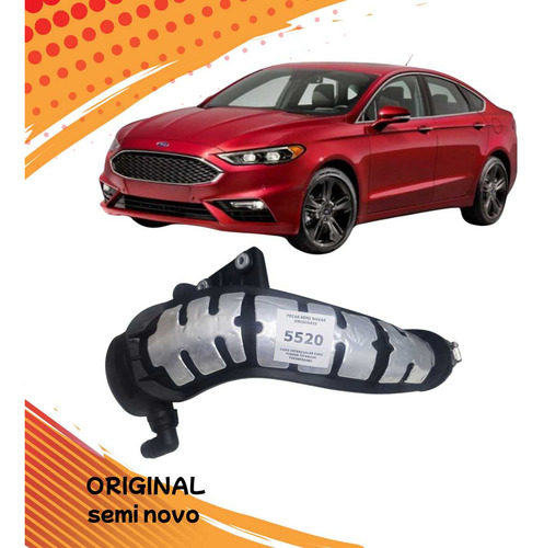 Tubo Filtro De Ar Do Motor Ford Fusion 2.0 2016 A 2018 - Imagem 3