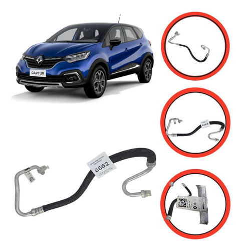 Cano Ar Condicionado Renault Captur 1.3 Turbo 2021 A 2023