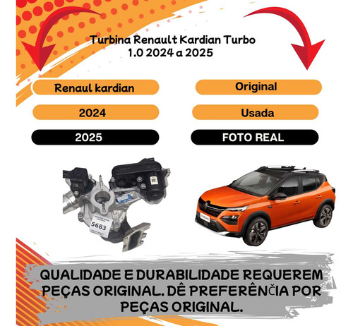 *turbina Renault Kardian Turbo - Imagem 3