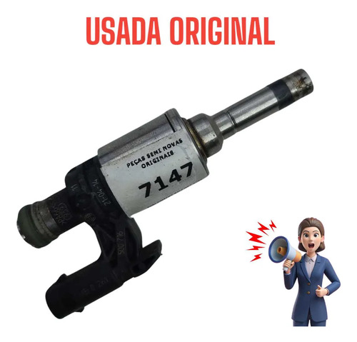 *bico Injetor Golf Mk7 Audi A3 Jetta Tsi 1.4 - 04e133036a 127v - Imagem 2