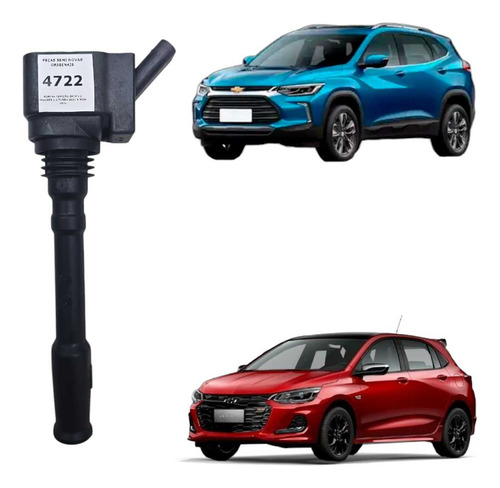 Bobina Ignição  Onix 1.0  Tracker 1.2 Turbo 2021 A 2024