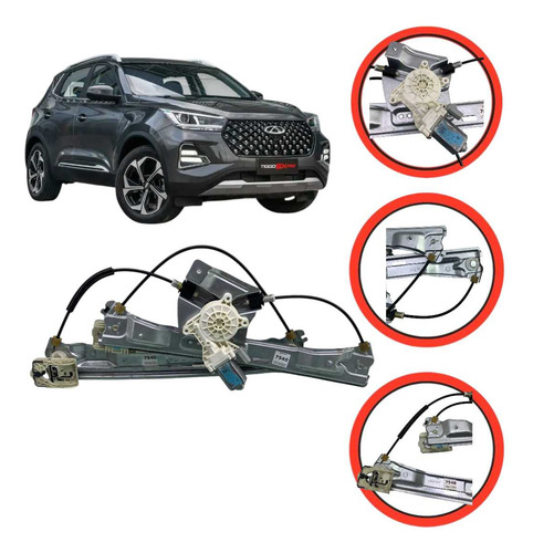 Maquina Vidro Dianteira Direito Chery Tiggo 5x 2019 A 2024