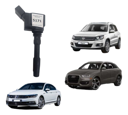 Bobina Ignição Audi Q3 Vw Jetta Tiguan 2.0 