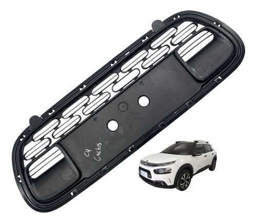 *grade Central Para-choque Citroen C4 Cactus 2019/2020 Preto Ambos Lados