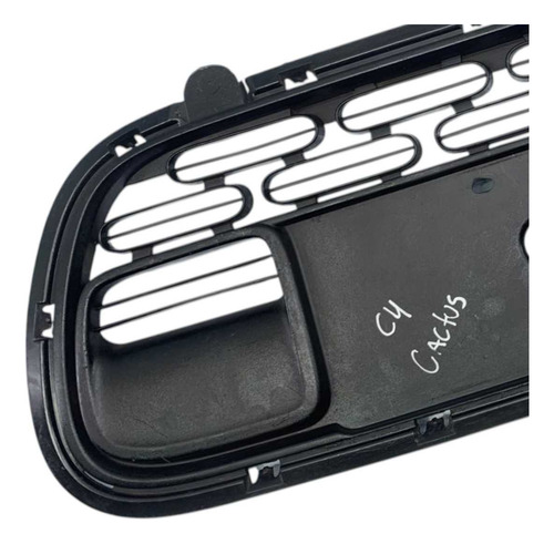 *grade Central Para-choque Citroen C4 Cactus 2019/2020 Preto Ambos Lados - Imagem 4