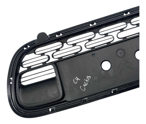 *grade Central Para-choque Citroen C4 Cactus 2019/2020 Preto Ambos Lados - Imagem 5