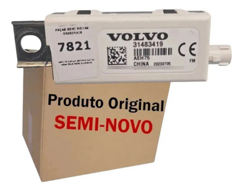 Amplificador Antena Volvo Xc40 2019  2020 Branco - Imagem 2