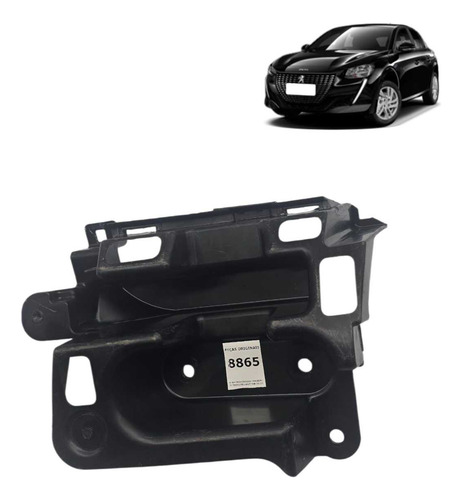 *guia Para-choque Traseiro Direito Peugeot 208 20/23