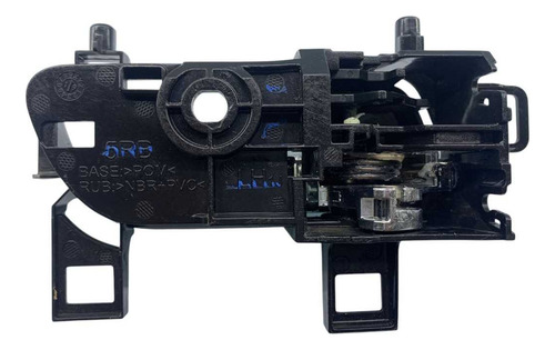 *maçaneta Interna Dianteira  Esquerdo Nissan Kicks  2018 Preto Dianteira - Imagem 2