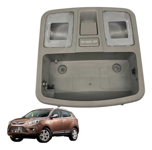 Luz Cortesia Teto Jac T6 2.0 16v 2015 A 2016