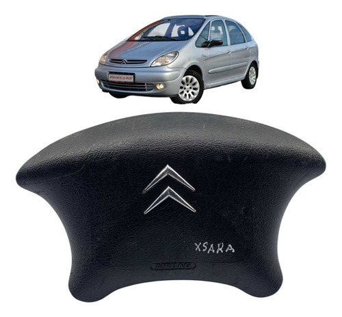 Bolsa Air Bag Volante Citroen Xsara Picasso 2003 A 2007 Preto