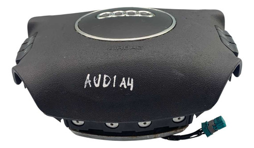 *bolsa Airbag Volante Audi A4 (b6) 00 A 04 Preto Preto - Imagem 2