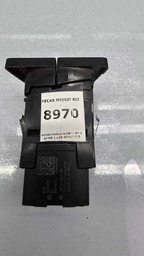 *botão Pisca-alerta Bmw Série 5 G30 2016/2020 Preto - Imagem 7