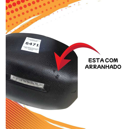 *bolsa Airbag Volante Gwm Haval H6 2023 A 2025 Original Preto - Imagem 2