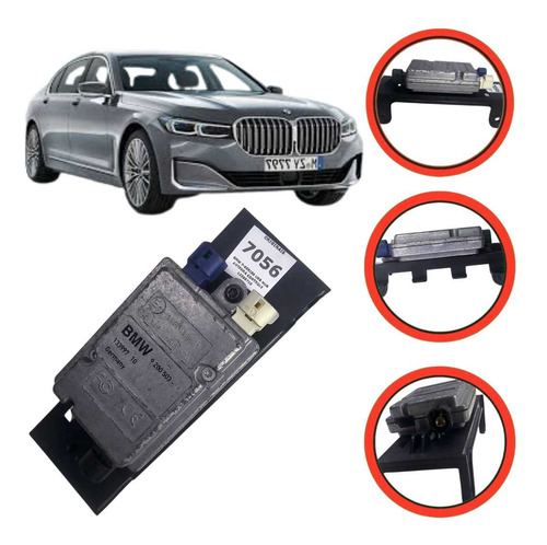 Módulo Central Usb Interface Bmw 535i 550i Gt 2010 2011 2012 Preto