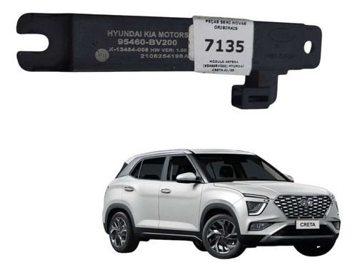 Módulo Antena Hyundai Creta 2021 A 2023 Preto - Imagem 5
