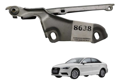 Dobradiça Esquerda Capô Audi A3 2016