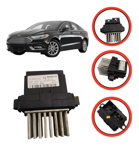 Resistência Ar Condicionado Ford Fusion Titanium 2.0 14/2018