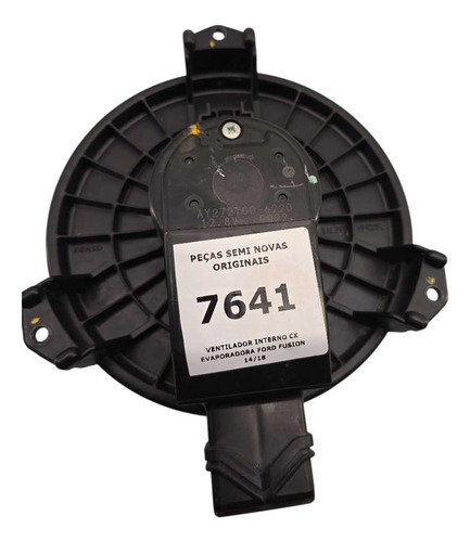 Ventilador Interno Caixa Evaporadora Ford Fusion 2014 A 2018 Preto - Imagem 6