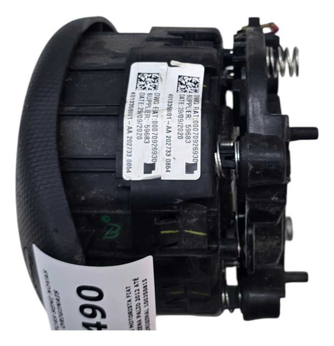 Air Bag Motorista Fiat Grand Siena Palio 2012 A 2021 Preto - Imagem 4