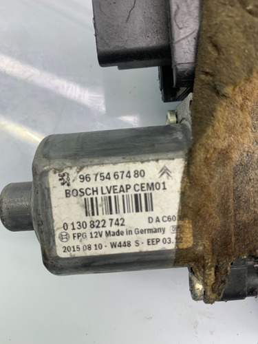 *maquina Vidro Elétrico Dianteiro Esquerdo Peugeot 308/408 - Imagem 4