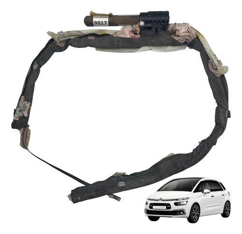 Cortina Airbag Teto Direito Citroen C4 Picasso 2010 Preto