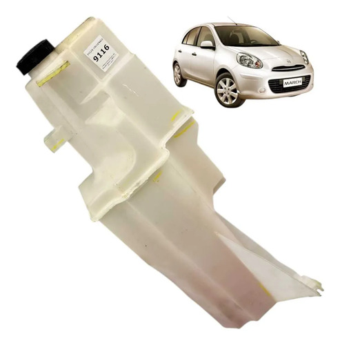 *reservatorio Radiador Nissan Versa E March 1.6 2014/2017