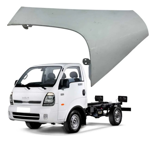 *paralama Direito Kia Bongo 2004/2025