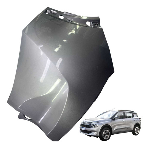 Polaina Ponteira Traseira Esquerda C3 Aircross 2023 A 2025 Cinza