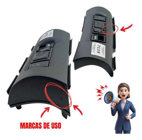 Botão Retrovisor Elétrico Nissan Sentra 2013 A 2016  - Imagem 5