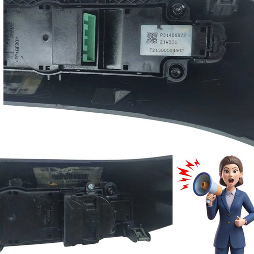 Comando Do Radio Volvo Xc40 2019 A 2021  - Imagem 2