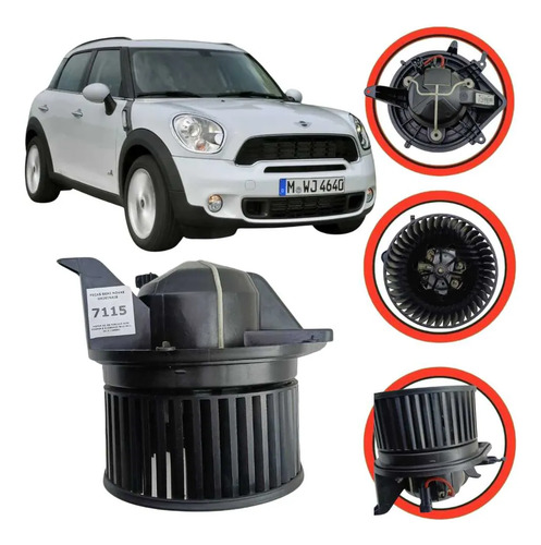 Motor Do Ar Forçado  Bmw Mini Cooper S 2010 A 2014