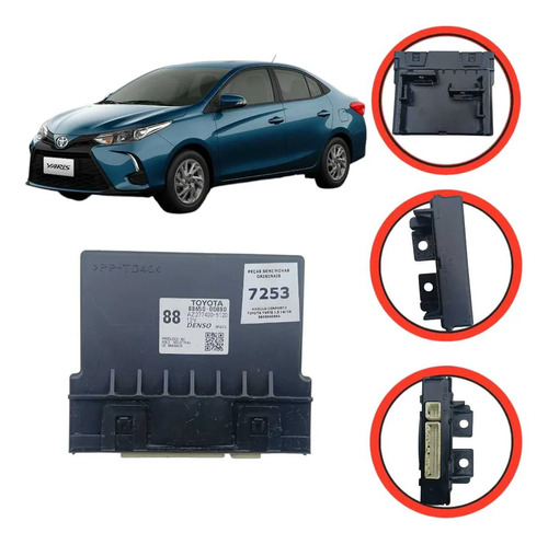 Modulo Conforto Toyota Yaris 1.5 2019 2025 Original 
