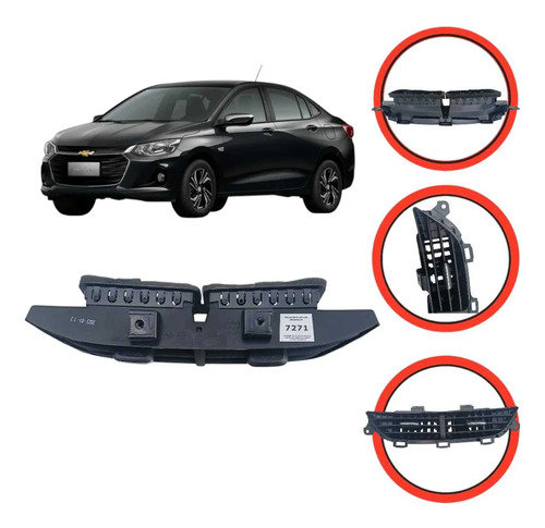 Difusor Ar Cond. Chevrolet Onix Plus Turbo 1.0 2020 A 2024