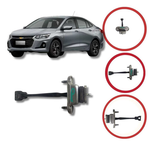 Limitador Porta Dianteira Chevrolet Onix Plus 2020 A 2025
