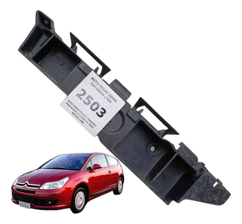 *guia Para-choque Traseiro Esquerdo Citroen C4 2004 