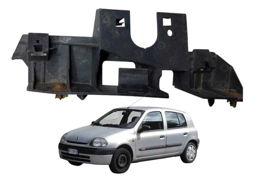 *guia Para-choque Dianteiro Direito Renault Clio 1999 A 2010