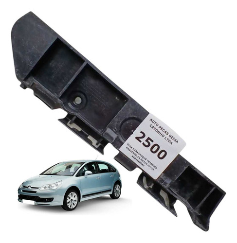 *guia Para-choque Traseiro Esquerdo C4 Hatch 2007 2013