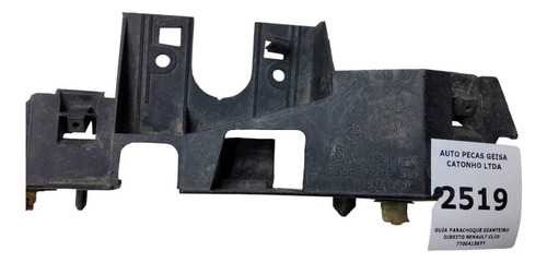 *guia Para-choque Dianteiro Direito Renault Clio 1999 A 2010 - Imagem 5