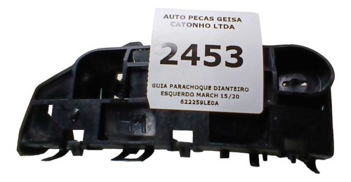 *guia Para-choque Dianteiro Esquerdo March 2015 2020 - Imagem 2