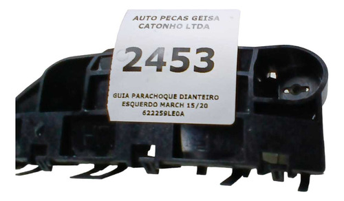 *guia Para-choque Dianteiro Esquerdo March 2015 2020 - Imagem 3