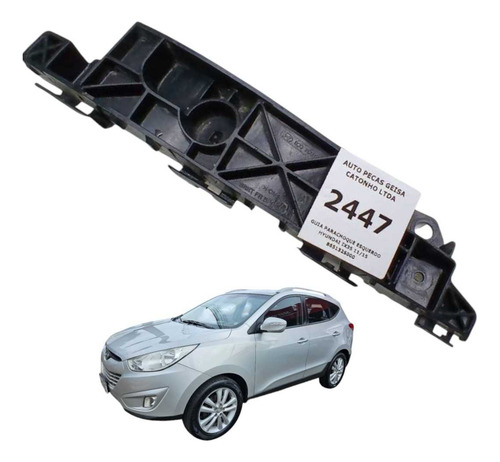*guia Para-choque Esquerdo Hyundai Ix35 2011 2015