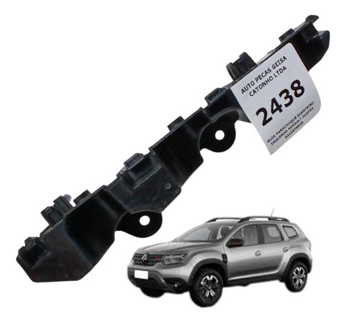 Guia Parachoque Dianteiro Esquerdo Renault Duster 2021 2023