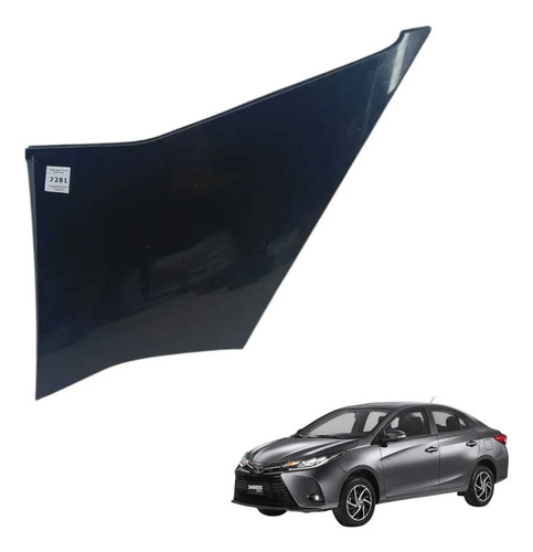Moldura Lateral Direita Toyota Yaris 1.5  2019 A 2024 