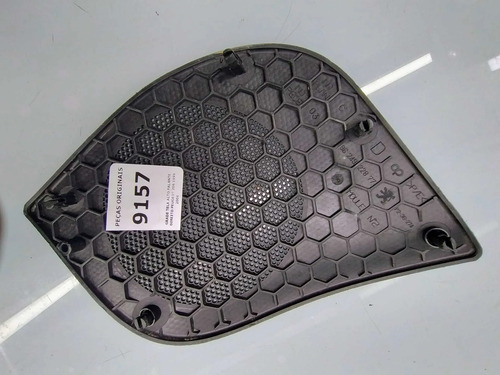 *grade Tela Alto Falante Direito Peugeot 206  1999 2008 Preto - Imagem 2