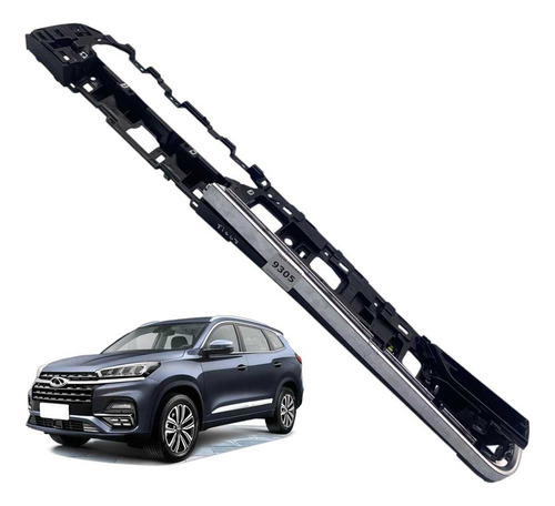 Moldura Acabamento Painel Central Chery Tiggo 8 2020 2024 Preto - Imagem 2