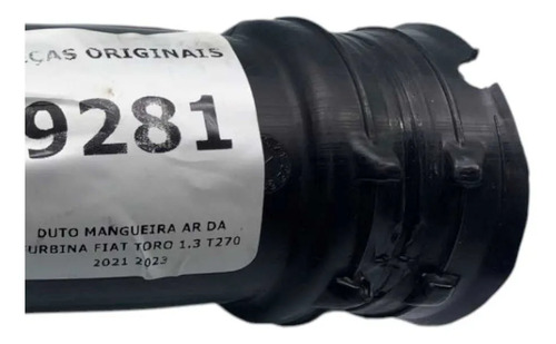 Mangueira Duto Mangueira Ar Da Turbina Toro 1.3  2021 2023 - Imagem 9