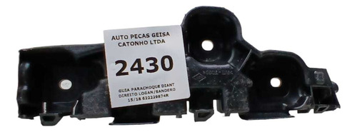 *guia Para-choque Diant Direito Logan/sandero 2015 A 2018 - Imagem 4