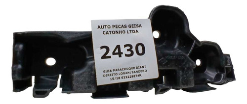 *guia Para-choque Diant Direito Logan/sandero 2015 A 2018 - Imagem 5